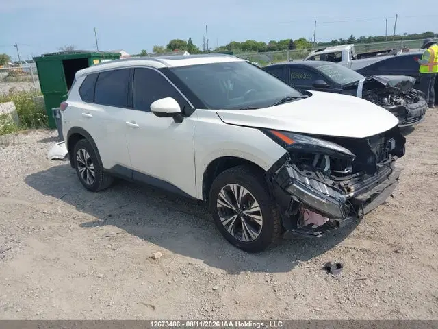 JN8BT3BB4PW200293 — 2023 Nissan Rogue SV Midnight Edition/sv Moonroof, передняя часть, фото до ремонта