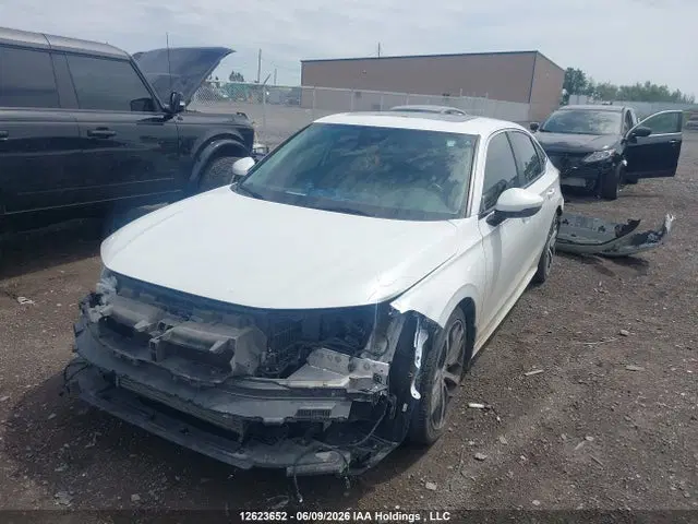 2022 Honda Civic Touring VIN 2HGFE1F92NH000089 фото 2
