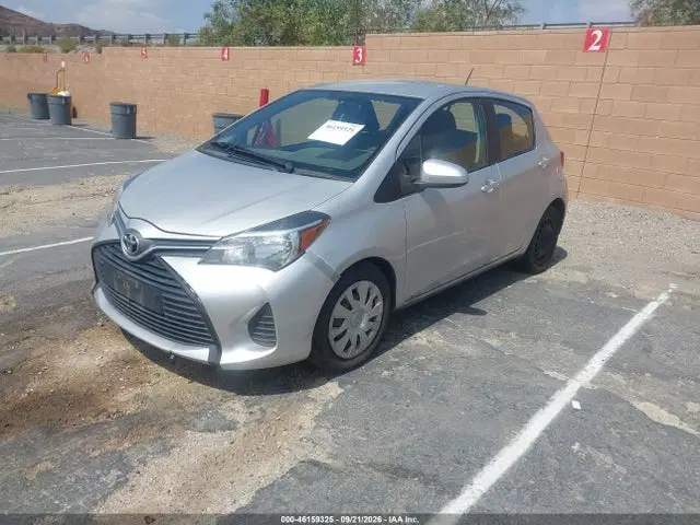2015 Toyota YARIS L VIN VNKKTUD39FA016011 фото 2