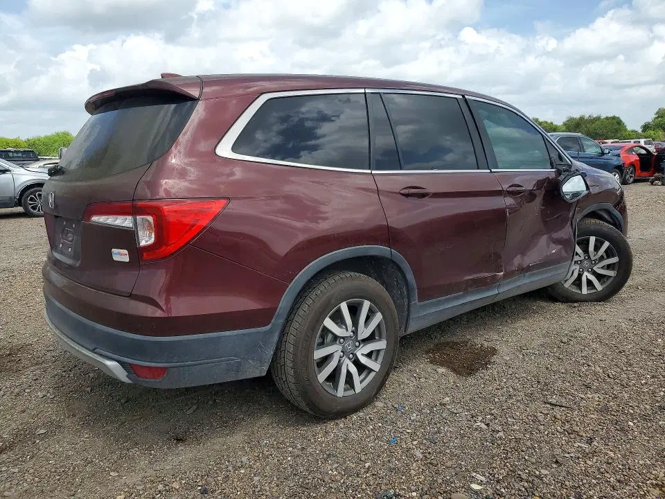 2021 HONDA PILOT VIN 5FNYF5H34MB044619 фото 3