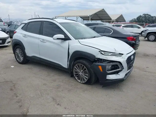 KM8K22AA8KU191955 — 2019 Hyundai Kona SEL, Передняя часть справа (Right Front), фото до ремонта