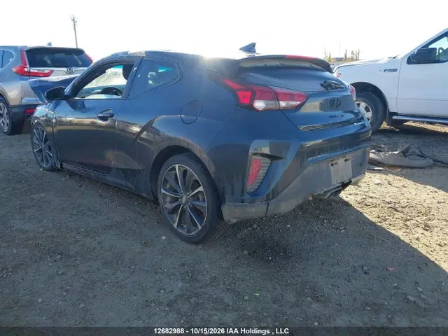 2019 Hyundai Veloster 2.0 Gl VIN KMHTG6AF3KU020121 фото 3