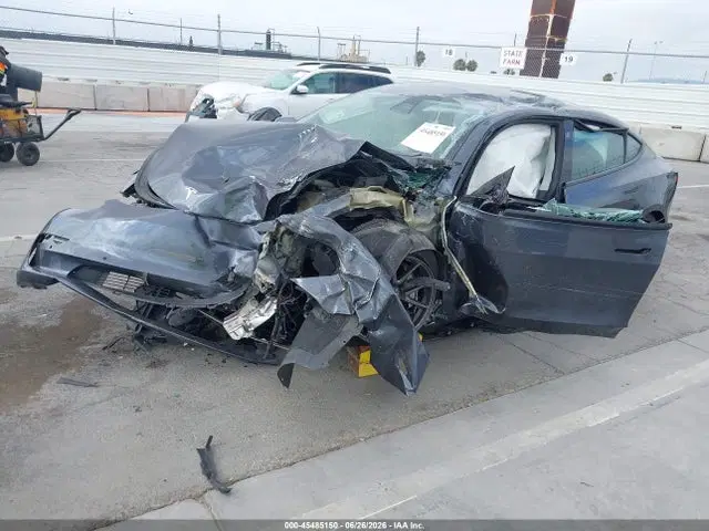 2021 Tesla Model 3 Long Range Dual Motor All-wheel Drive VIN 5YJ3E1EB9MF051020 фото 2