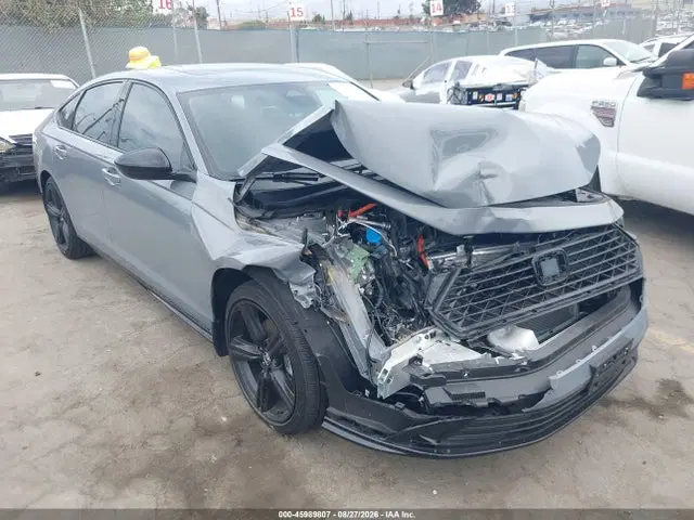 1HGCY2F70TA007858 — 2026 Honda Accord Hybrid Sport-L, Передняя часть, фото до ремонта
