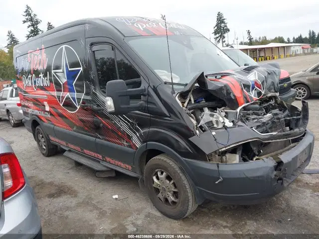 1FTYE2CG5FKA43139 — 2015 Ford Transit-150, Передняя часть, фото до ремонта