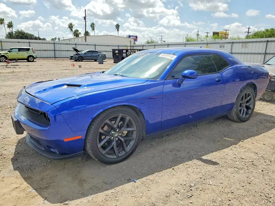 2C3CDZAG7NH165262 — 2022 Dodge Challenger, Передняя часть, фото до ремонта