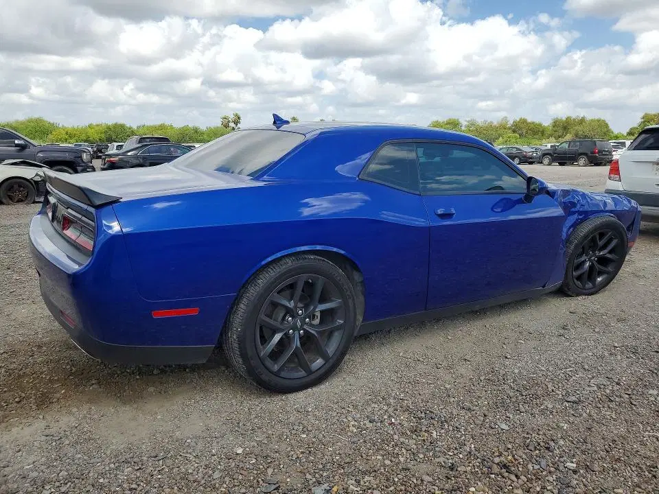 2022 DODGE CHALLENGER VIN 2C3CDZAG7NH165262 фото 3