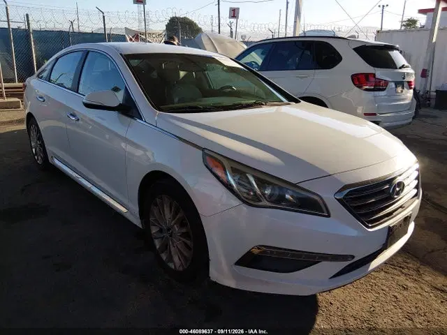 5NPE34AF2FH025274 — 2015 Hyundai Sonata Limited, Левый бок (Left Side), фото до ремонта