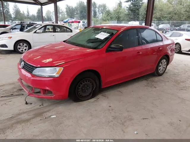 2014 Volkswagen Jetta 2.0l S VIN 3VW1K7AJ5EM389315 фото 2