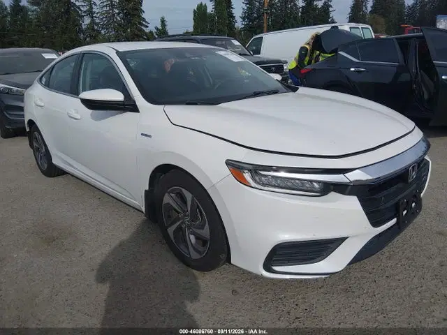 19XZE4F15KE007861 — 2019 Honda Insight LX, Нет повреждений (None), фото до ремонта