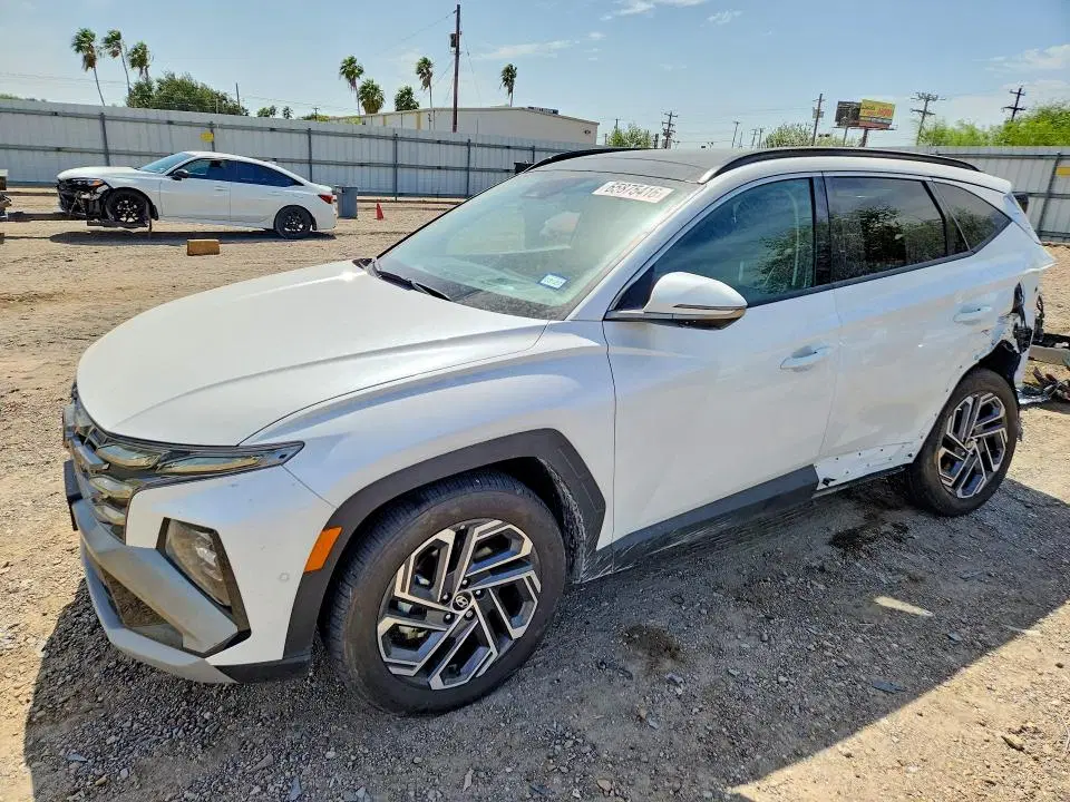 3KMJE3DE3SE016312 — 2025 Hyundai Tucson, Задняя часть, фото до ремонта