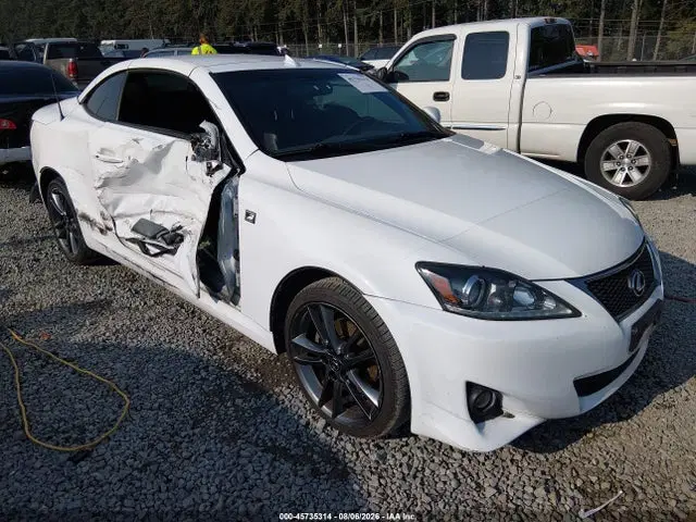 JTHFF2C20E2531730 — 2014 Lexus IS 250C, Правый бок (Right Side), фото до ремонта