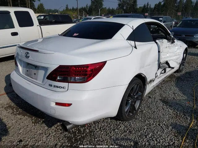 2014 Lexus IS 250C VIN JTHFF2C20E2531730 фото 4