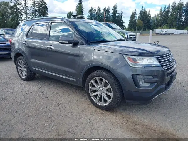1FM5K8F83GGB67381 — 2016 Ford Explorer Limited, Естественный износ, фото до ремонта