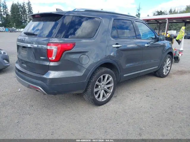 2016 Ford Explorer Limited VIN 1FM5K8F83GGB67381 фото 4