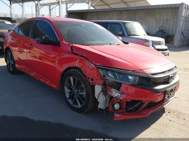 2HGFC1F34LH683038 — 2020 Honda Civic EX, Right Front, фото до ремонта