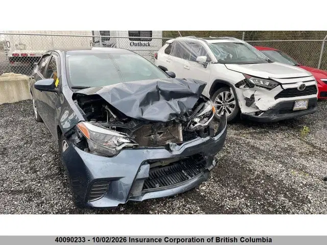 2T1BURHE5FC438755 — 2015 Toyota Corolla L/LE/LE Pls/Prm/S/S Pls, Передняя часть, фото до ремонта