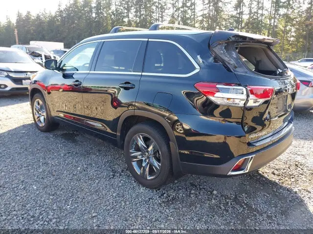 2017 Toyota Highlander Limited Platinum VIN 5TDDZRFH2HS378578 фото 3