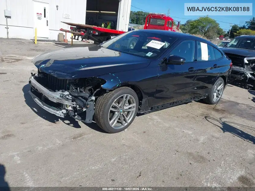 2019 BMW 640I Gran Turismo xDrive VIN WBAJV6C52KBK08188 фото 3