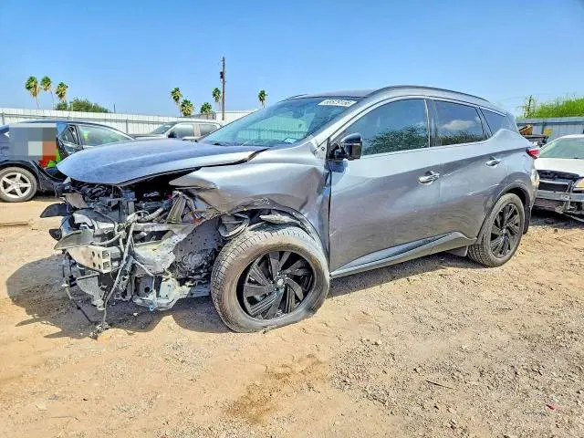 5N1AZ2MH2JN145739 — 2018 Nissan Murano, Передняя часть, фото до ремонта