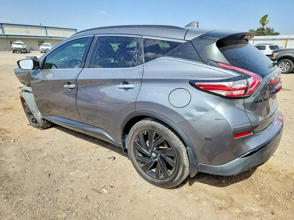 2018 NISSAN MURANO VIN 5N1AZ2MH2JN145739 фото 2