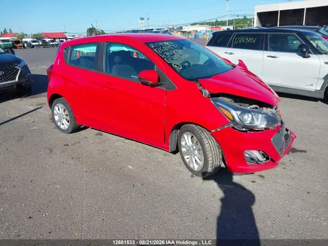 KL8CD6SA5MC747911 — 2021 Chevrolet Spark 1LT, Передняя часть, фото до ремонта