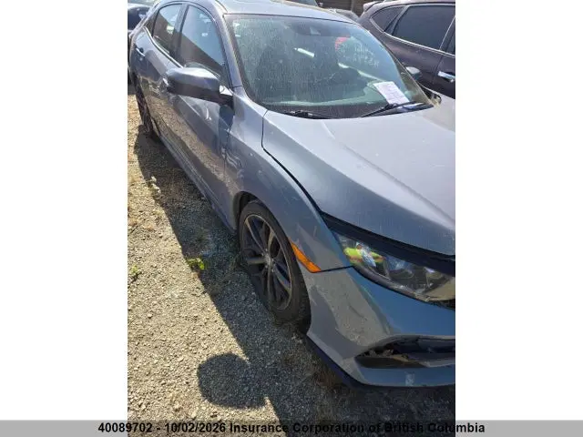 SHHFK7H40LU300856 — 2020 Honda Civic, Задняя часть, фото до ремонта