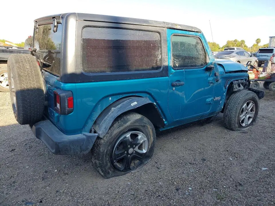 2020 JEEP WRANGLER VIN 1C4GJXAG3LW194444 фото 3