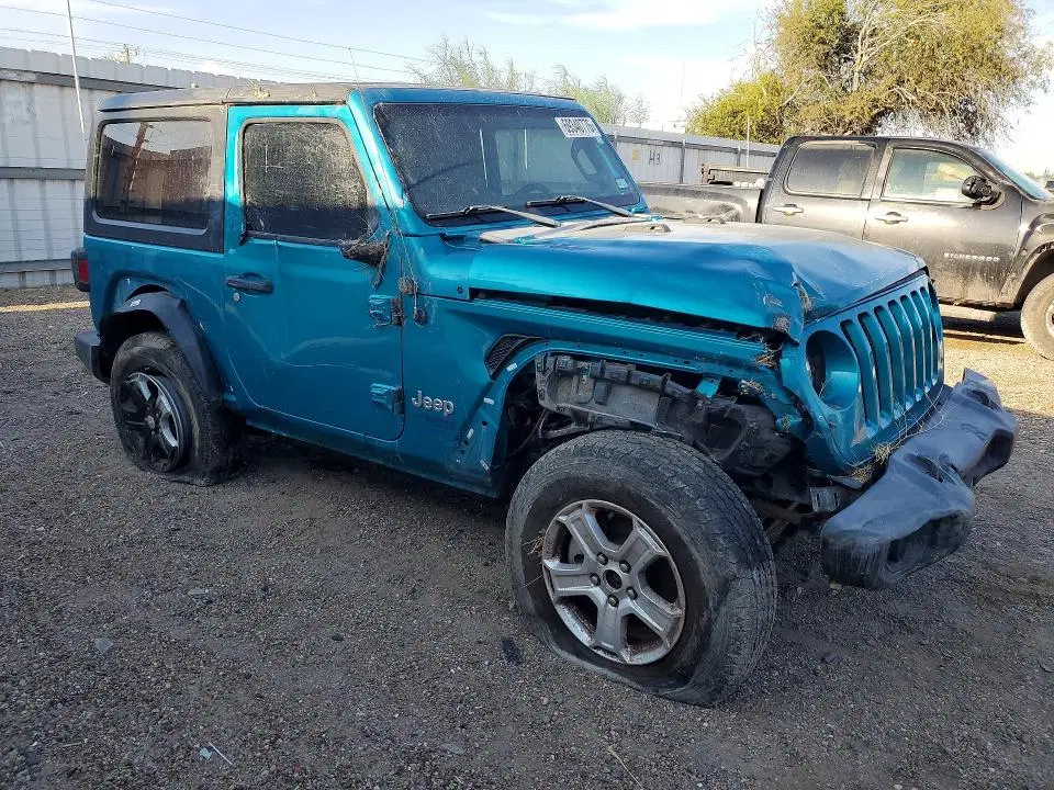 2020 JEEP WRANGLER VIN 1C4GJXAG3LW194444 фото 4