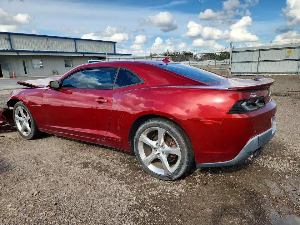 2014 CHEVROLET CAMARO VIN 2G1FB1E37E9146009 фото 2