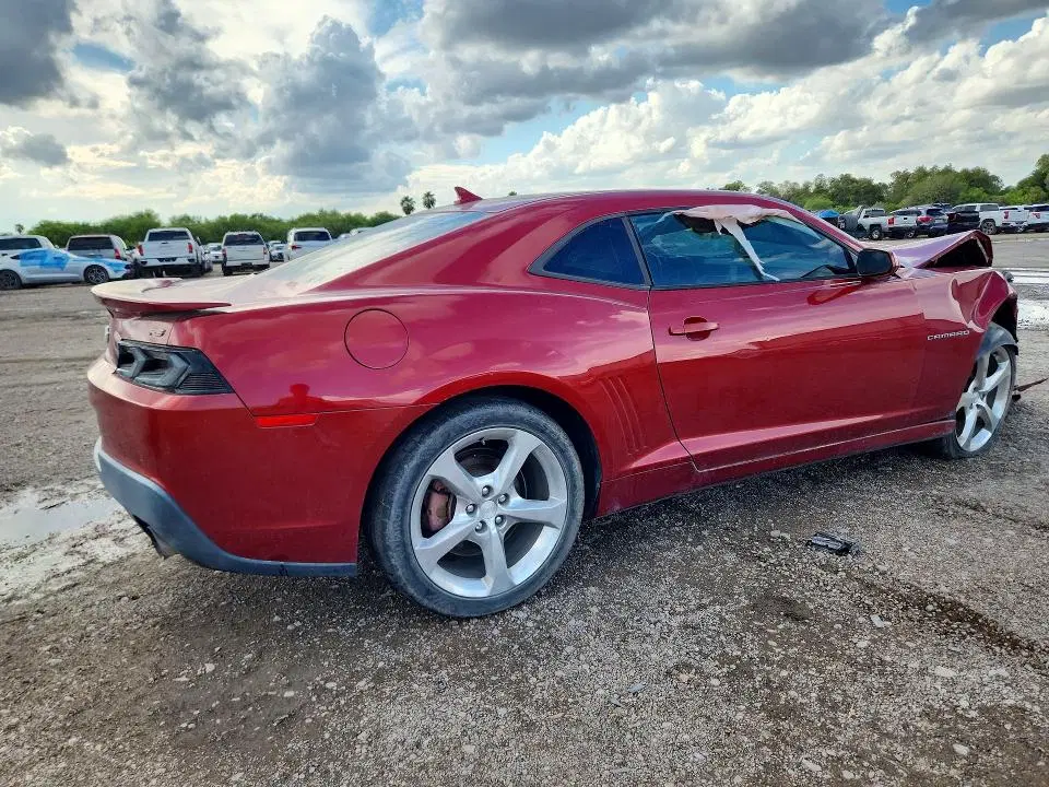 2014 CHEVROLET CAMARO VIN 2G1FB1E37E9146009 фото 3