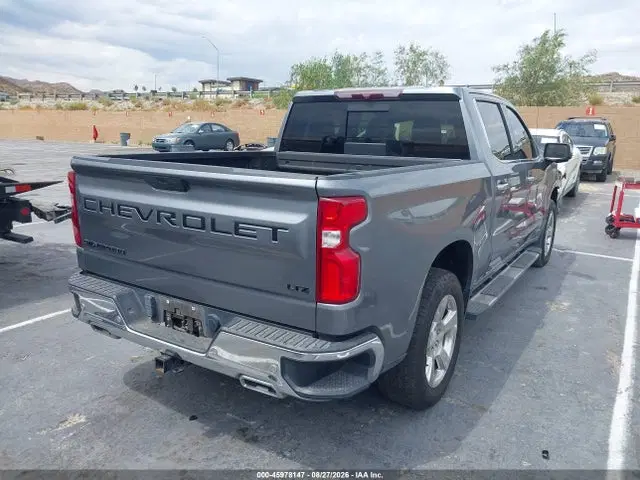 2022 Chevrolet Silverado 1500 Ltd 4wd Short Bed Ltz VIN 1GCUYGET6NZ186040 фото 4