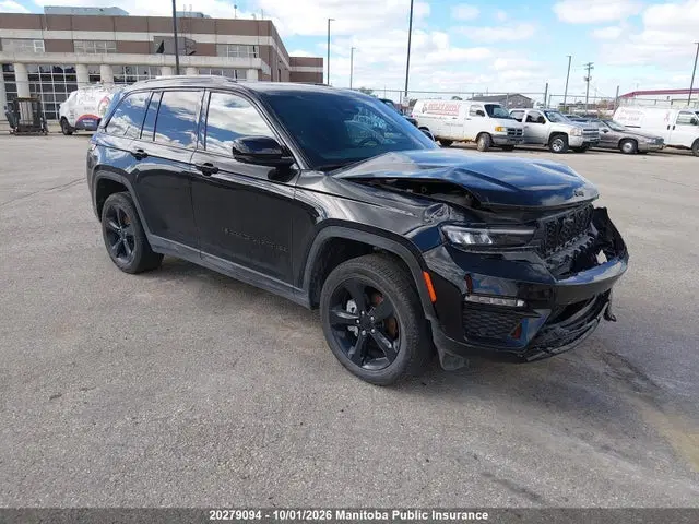 1C4RJHBG1RC179626 — 2024 Jeep Grand Cherokee Limited, Left Front, фото до ремонта