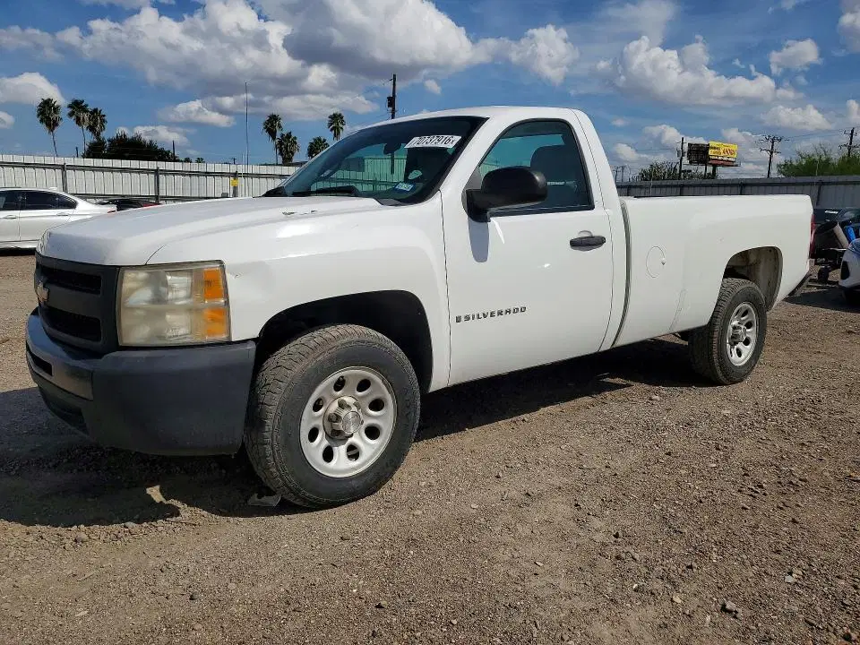 1GCEC14J69Z129102 — 2009 Chevrolet Silverado, Задняя часть, фото до ремонта