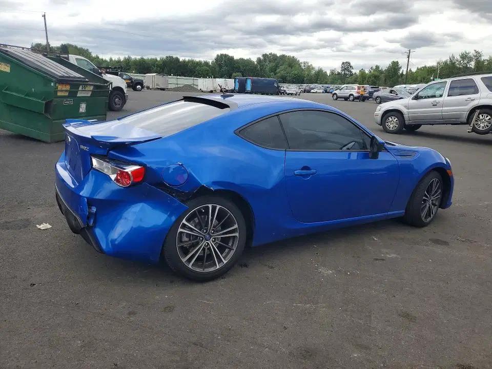 2014 Subaru Brz Limited VIN JF1ZCAC19E8603651 фото 3