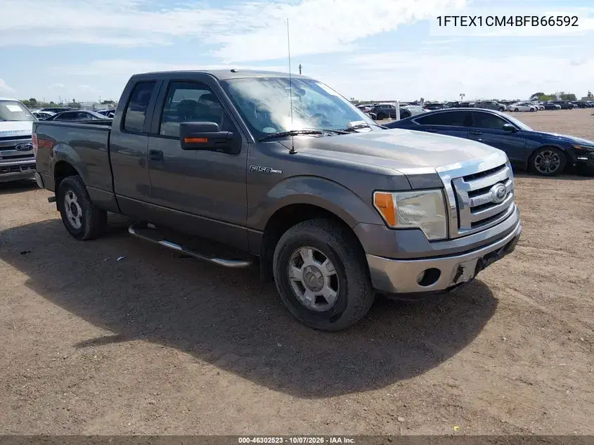 1FTEX1CM4BFB66592 — 2011 Ford F-150, задняя часть, фото до ремонта
