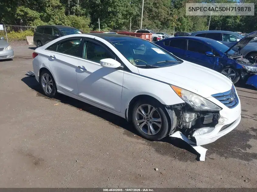 5NPEC4AC5DH719878 — 2013 Hyundai Sonata, передняя часть, фото до ремонта