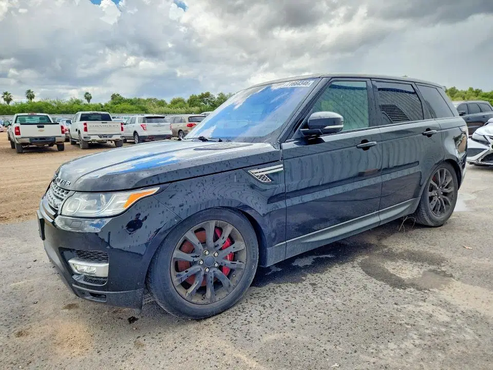 SALWR2EF5GA589522 — 2016 Land Rover Range Rover Sport, передняя часть, фото до ремонта