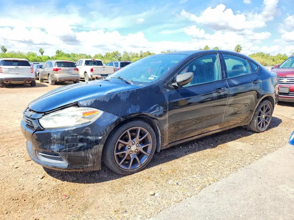 1C3CDFAA7FD363221 — 2015 Dodge Dart, передняя часть, фото до ремонта