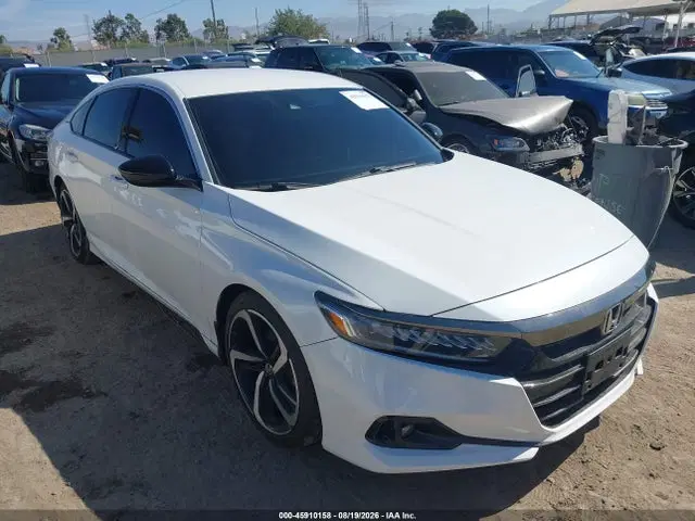1HGCV1F42NA063327 — 2022 Honda Accord Sport Special Edition, Ходовая часть, фото до ремонта