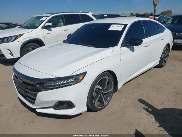 2022 Honda Accord Sport Special Edition VIN 1HGCV1F42NA063327 фото 2