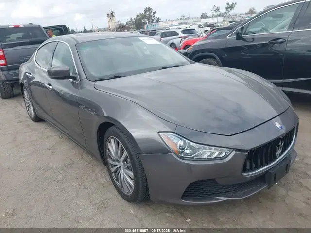 ZAM57XSA6F1152685 — 2015 Maserati Ghibli, Unknown, фото до ремонта