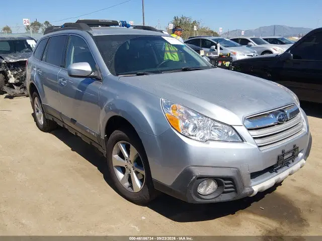 4S4BRBLC5E3306497 — 2014 Subaru Outback 2.5I Limited, естественный износ, фото до ремонта