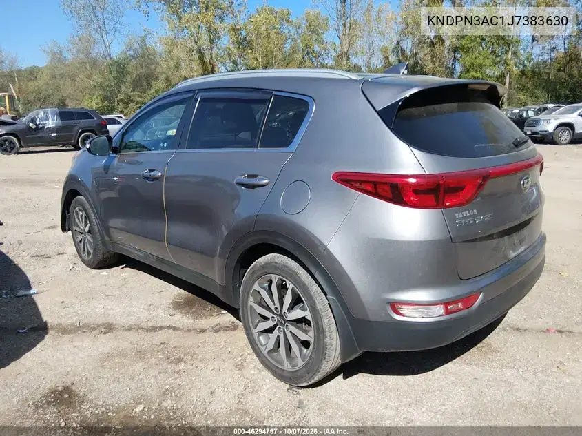 2018 Kia Sportage Ex VIN KNDPN3AC1J7383630 фото 4