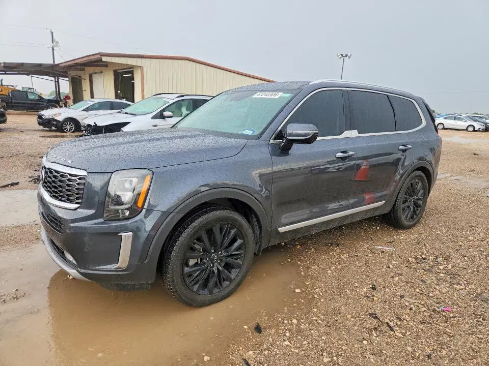 5XYP54HC9LG063148 — 2020 Kia Telluride, Передняя часть, фото до ремонта