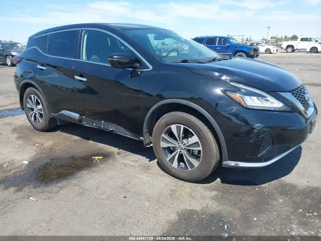 5N1AZ2AJ4LN171544 — 2020 Nissan Murano S FWD, Правый бок (Right Side), фото до ремонта