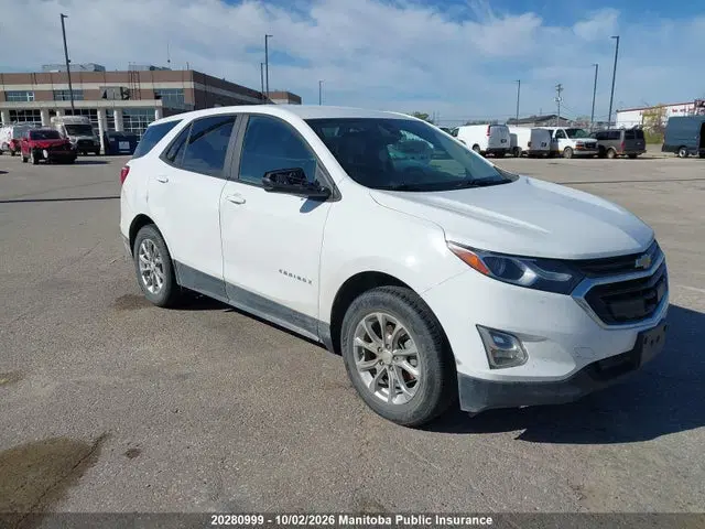 2GNAXHEV5M6129679 — 2021 Chevrolet Equinox LS, Правый бок (Right Side), фото до ремонта