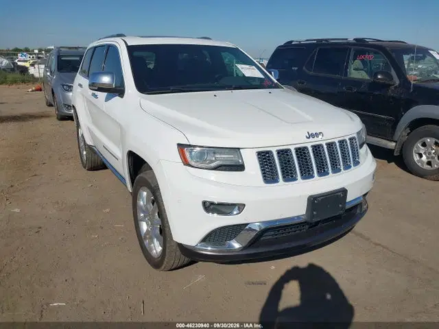 1C4RJFJG8EC259926 — 2014 Jeep Grand Cherokee Summit, Естественный износ, фото до ремонта