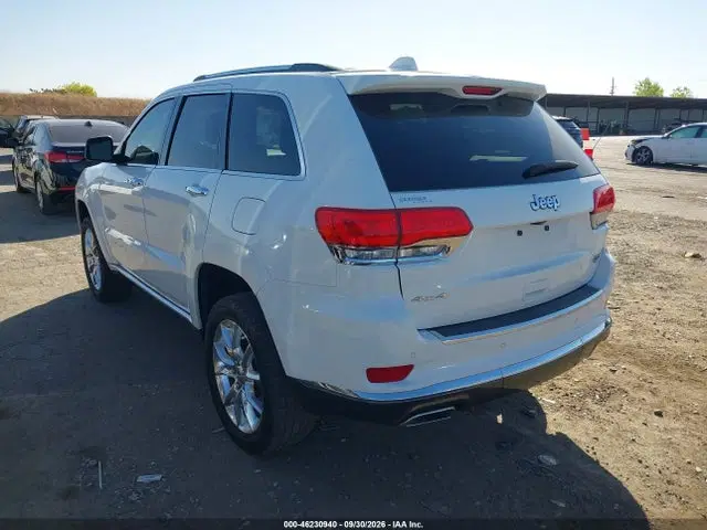 2014 Jeep Grand Cherokee Summit VIN 1C4RJFJG8EC259926 фото 3