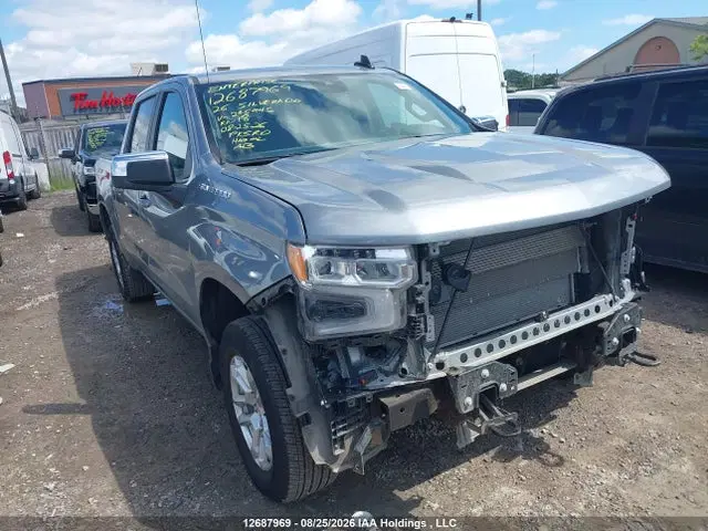 3GCUKDED0TG245945 — 2026 Chevrolet Silverado K1500 LT, Передняя часть, фото до ремонта